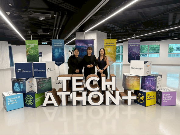 ทีม HEALL ในการแข่งขัน Hong Kong Techathon 2026